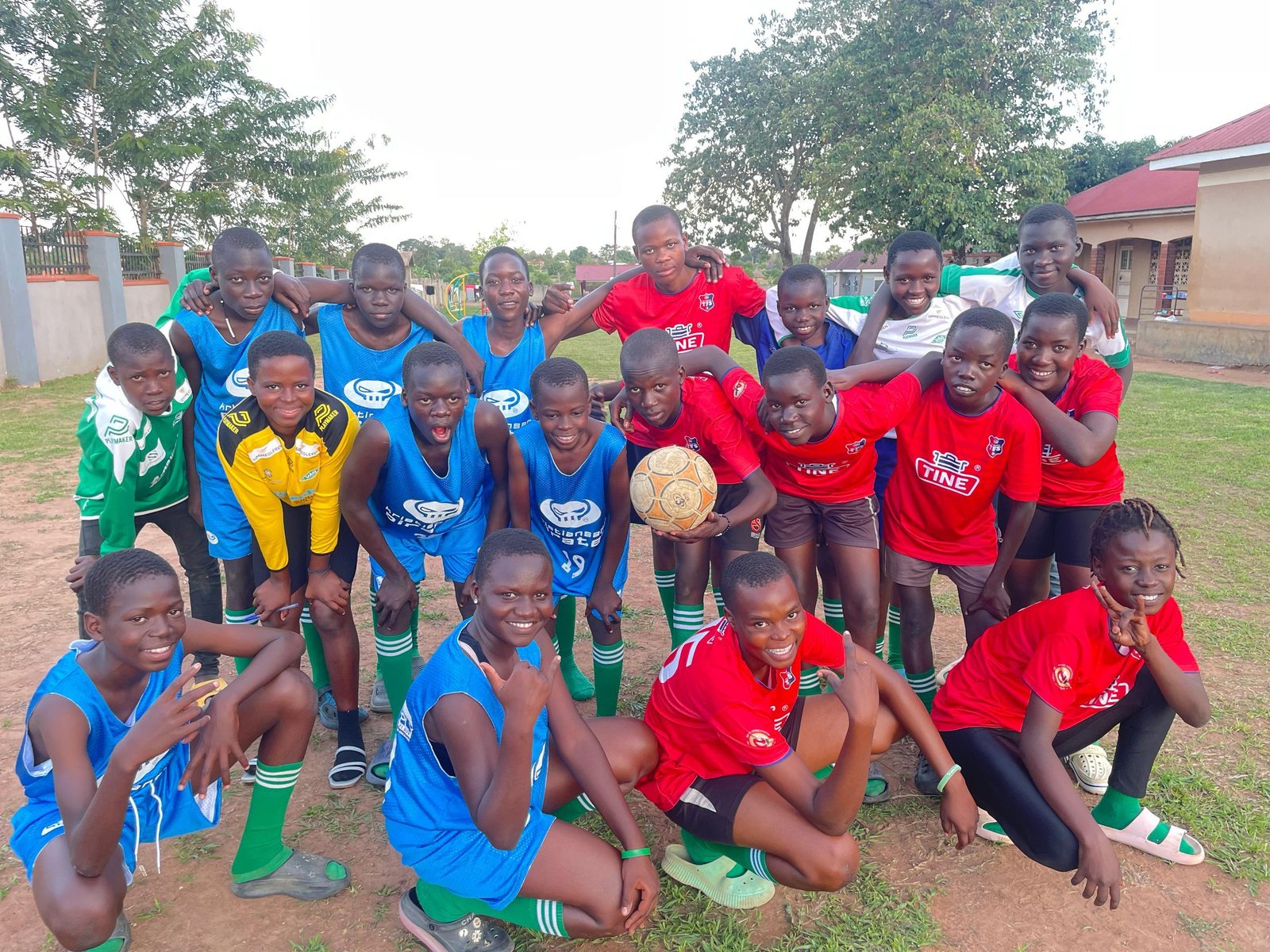 Children from Tower of Hope playing sports